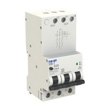 25A Longbody RCBO, 10kA, 3P D-CURVE