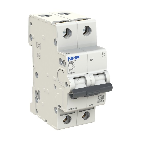 DTM10202D MCB Din-T 10Ka 2P 2A