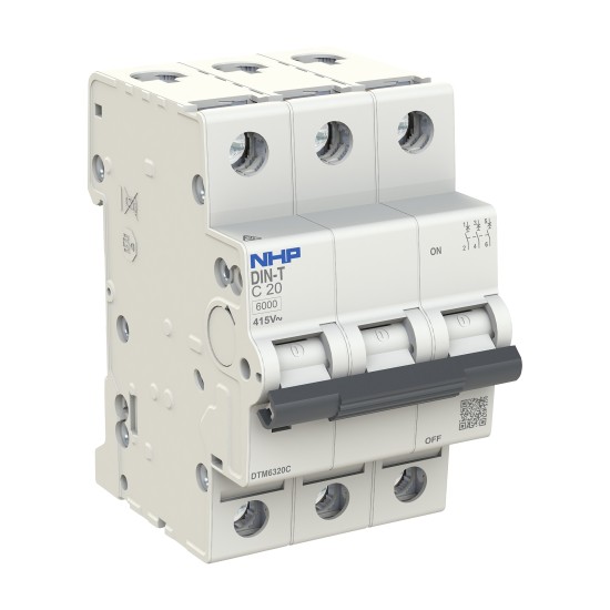 DTM10316C Mcb Din-T 10Ka 3P 16A