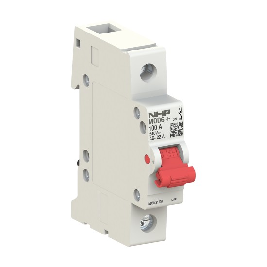 MD6MS1100 MOD6+ Main Switch 1P