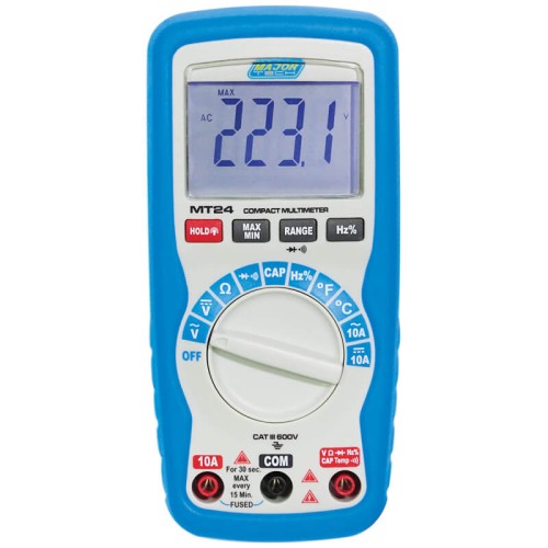 Major Tech MAJMT24 1000V AC/DC Compact Multimeter
