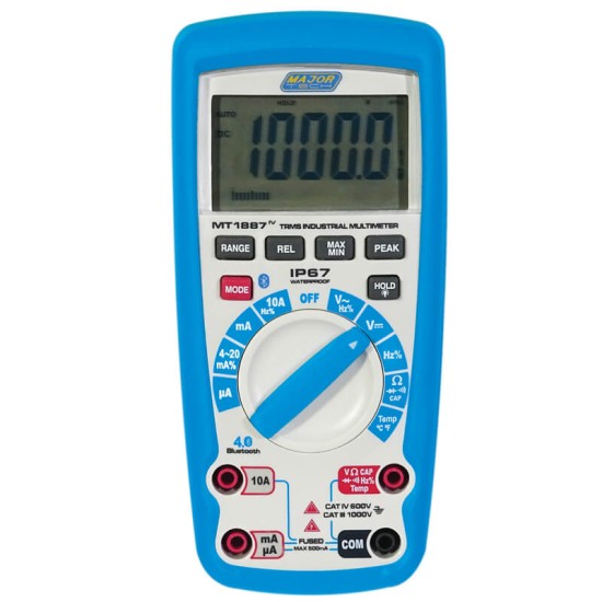 1500V DC IP67 True RMS Bluetooth Multimeter 1500V DC IP67 True RMS Bluetooth Multimeter
