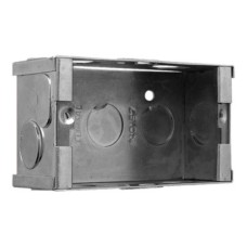 Modena/Strato Metal Wall Box, 1 Gang, Wide Type, Slide Nut Modena/Strato Metal Wall Box, 1 Gang, Wide Type, Slide Nut