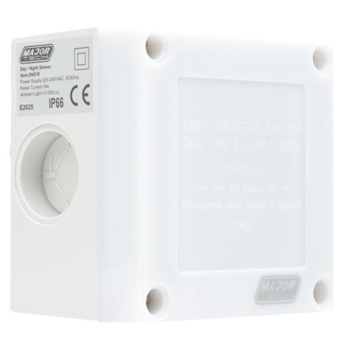 Major Tech MAJDNS16 16A Day/Night Sensor with Timer