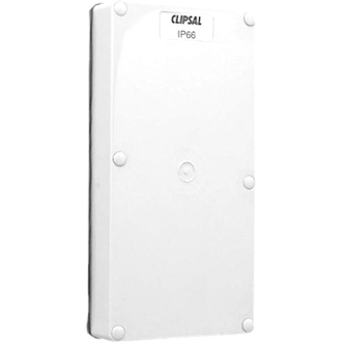 Clipsal - 56 Series, Lid, 2 Gang, Resistant White Clipsal - 56 Series, Lid, 2 Gang, Resistant White