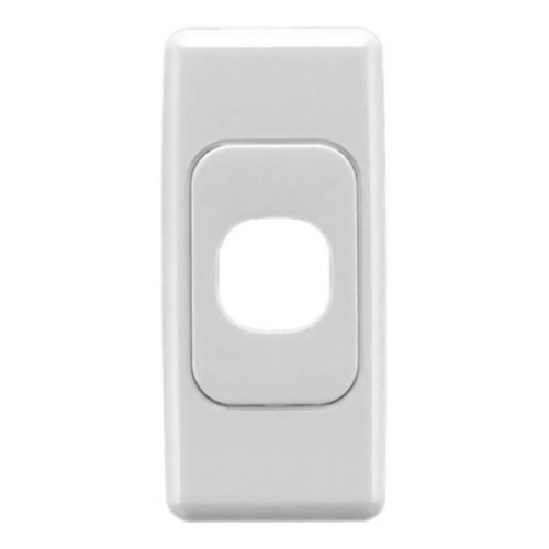Clipsal 2000 Series Flush Surround and Grid Plate, 1 Gang, White Electric Clipsal 2000 Series Flush Surround and Grid Plate, 1 Gang, White Electric