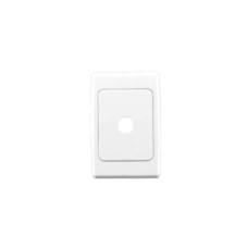 Clipsal 2000 Series Flush Surround and Grid Plate, 1 Gang, Vertical/Horizontal Mount, Standard PTN, White Electric Clipsal 2000 Series Flush Surround and Grid Plate, 1 Gang, Vertical/Horizontal Mount, Standard PTN, White Electric