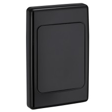 Clipsal 2000 Series Flush Surround and Gridplate, Flush Surround and Gridplate, Blank, Vertical/Horizontal Mount, Standard Size, Black