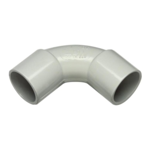 Clipsal Solid Fittings - PVC, Solid Elbows, 20mm, Grey