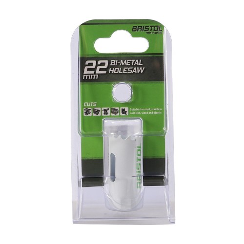 22mm Bristol Bi-Metal Holesaw 22mm Bristol Bi-Metal Holesaw