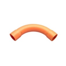 Clipsal Solid Fittings - PVC, Solid Elbows, Bends, 40mm, Electric Orange Clipsal Solid Fittings - PVC, Solid Elbows, Bends, 40mm, Electric Orange