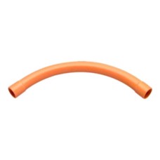 Clipsal Conduit Bend, Large Sweep, 90Deg, PVC, 20mm, Electric Orange Clipsal Conduit Bend, Large Sweep, 90Deg, PVC, 20mm, Electric Orange