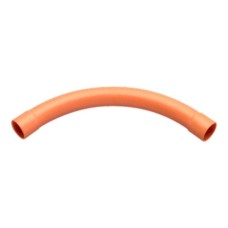 Clipsal Conduit Bend, Large Sweep, 90Deg, PVC, 25mm, Electric Orange Clipsal Conduit Bend, Large Sweep, 90Deg, PVC, 25mm, Electric Orange