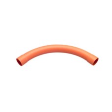 Clipsal Conduit Bend, Large Sweep, 90Deg, PVC, 50mm, Electric Orange Clipsal Conduit Bend, Large Sweep, 90Deg, PVC, 50mm, Electric Orange