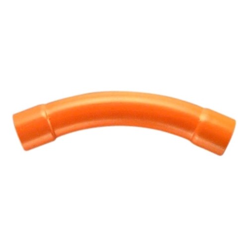 Clipsal Conduit Bend, Large Sweep, 45Deg, PVC, 20mm, Electric Orange Clipsal Conduit Bend, Large Sweep, 45Deg, PVC, 20mm, Electric Orange