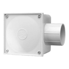 Clipsal Junction Box Square, PVC50mm Entries, 1 Way, Grey Clipsal Junction Box Square, PVC50mm Entries, 1 Way, Grey