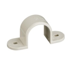 Clipsal Fixing Accessories, PVC, Screwed Lock Rings, Saddles, 25mm, Grey Clipsal Fixing Accessories, PVC, Screwed Lock Rings, Saddles, 25mm, Grey