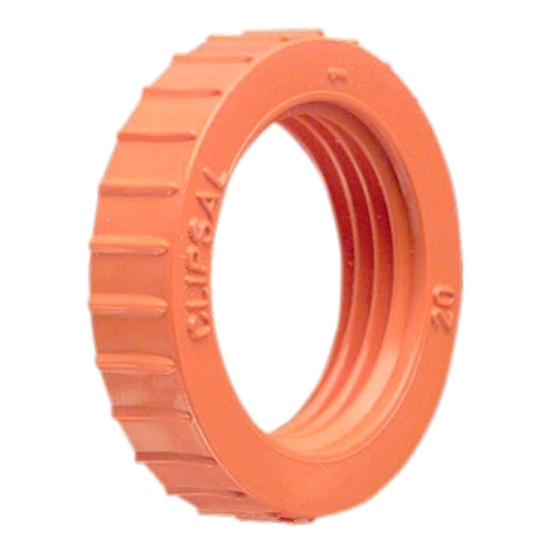 Clipsal Fixing Accessories, PVC, Screwed Lock Rings, 40mm, Electric Orange Clipsal Fixing Accessories, PVC, Screwed Lock Rings, 40mm, Electric Orange
