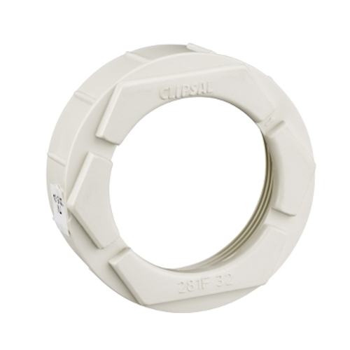 Clipsal Solid Fittings - PVC, Female Bushes, 32mm, Grey Clipsal Solid Fittings - PVC, Female Bushes, 32mm, Grey