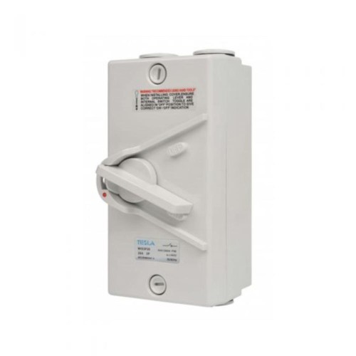 3-Pole, 20Amp IP56 Weather Proof Isolator Switch 3-Pole, 20Amp IP56 Weather Proof Isolator Switch
