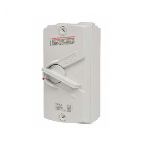 3-Pole, 63Amp IP56 Weather Proof Isolator Switch 3-Pole, 63Amp IP56 Weather Proof Isolator Switch