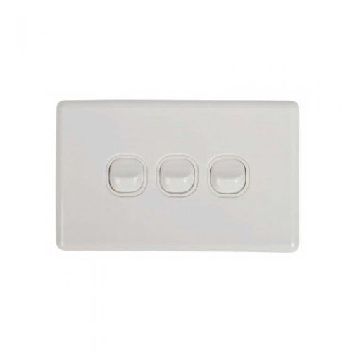 Tesla 3-Gang 10A Switch Tesla 3-Gang 10A Switch