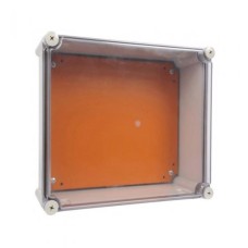 300mm x 300mm x 180mm Poly Enclosure Clear lid 300mm x 300mm x 180mm Poly Enclosure Clear lid