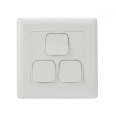 SW3/LDX - Large Dolly 3 Gang 16Amp Switch White SW3/LDX - Large Dolly 3 Gang 16Amp Switch White