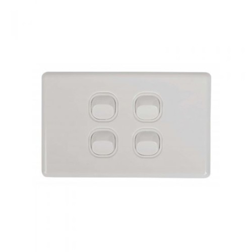 Tesla 4-Gang 10A Switch Tesla 4-Gang 10A Switch