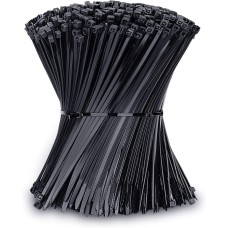 4.8mm x 200mm UV BLACK Cable Ties 1000pcs 4.8mm x 200mm UV BLACK Cable Ties 1000pcs