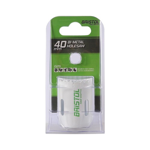 40mm Bristol Bi-Metal Holesaw 40mm Bristol Bi-Metal Holesaw
