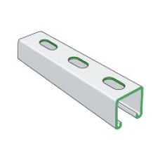 Unistrut 41 x 41 Slotted Strut 6m Galvabond Unistrut 41 x 41 Slotted Strut 6m Galvabond