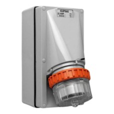 Clipsal - 56 Series Appliance Inlet 4 Round PIN, 32A, 500V, IP66, Grey Clipsal - 56 Series Appliance Inlet 4 Round PIN, 32A, 500V, IP66, Grey