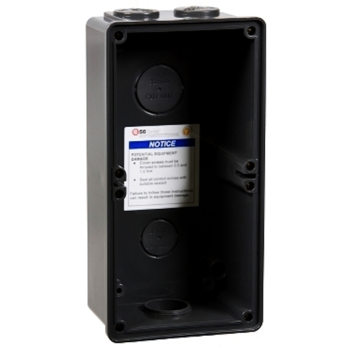Clipsal - 56 Series, Mounting Enclosure, 2 Gang, Woolworths Grey Clipsal - 56 Series, Mounting Enclosure, 2 Gang, Woolworths Grey