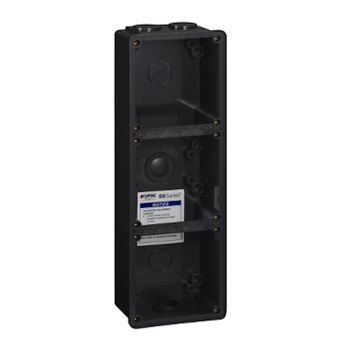 Clipsal - 56 Series, Mounting Enclosure, 3 Gang, Woolworths Grey Clipsal - 56 Series, Mounting Enclosure, 3 Gang, Woolworths Grey
