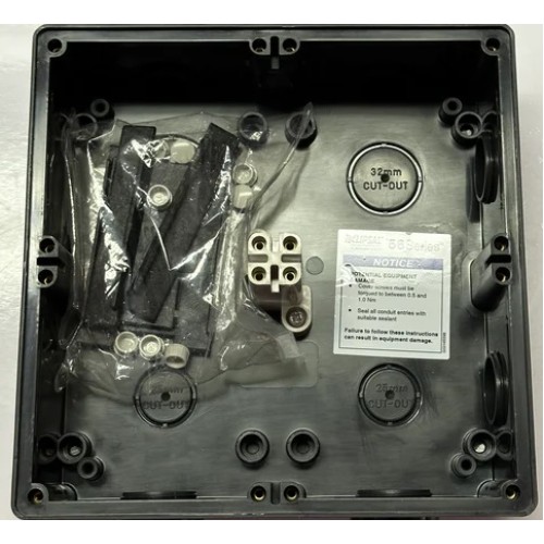 Clipsal - 56 Series, Mounting Enclosure, 4 Gang, Woolworths Grey Clipsal - 56 Series, Mounting Enclosure, 4 Gang, Woolworths Grey