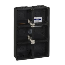 Clipsal - 56 Series, Mounting Enclosure, 6 Gang, Woolworths Grey