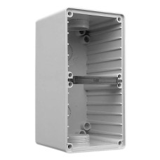 Clipsal - 56 Series, Mounting Back Box, Deep, 2 Gang, Grey Clipsal - 56 Series, Mounting Back Box, Deep, 2 Gang, Grey