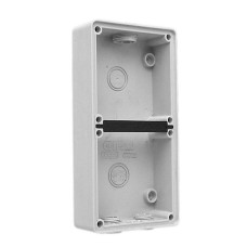 Clipsal - 56 Series, Mounting Back Box, Shallow, 2 Gang, Grey Clipsal - 56 Series, Mounting Back Box, Shallow, 2 Gang, Grey