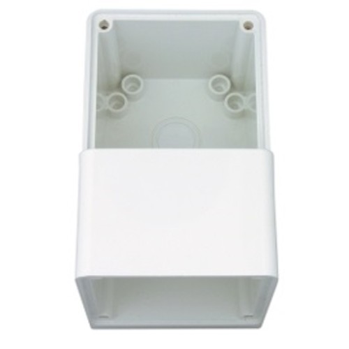 Clipsal - 56 Series, Mounting Back Box, Shallow, 2 Gang, Vertical, Chemical Grey Clipsal - 56 Series, Mounting Back Box, Shallow, 2 Gang, Vertical, Chemical Grey