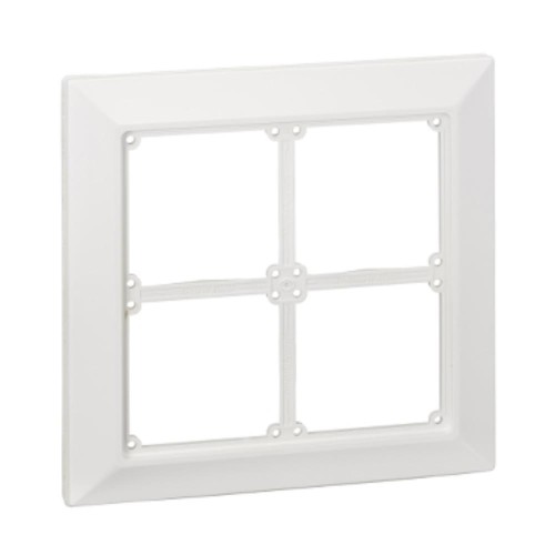 Clipsal - 56 Series Flush Surround 4 Gang, Resistant White Electric Clipsal - 56 Series Flush Surround 4 Gang, Resistant White Electric