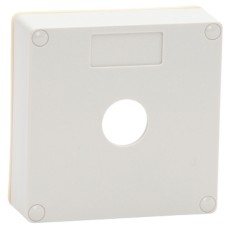 Clipsal - 56 Series, Lid, 1 Gang with 1 X 22mm Diameter Aperture, Resistant White Clipsal - 56 Series, Lid, 1 Gang with 1 X 22mm Diameter Aperture, Resistant White