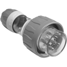 Clipsal - 56 Series, Straight Plugs - IP66, 500V 20A - 5 Round Pins, Grey Clipsal - 56 Series, Straight Plugs - IP66, 500V 20A - 5 Round Pins, Grey