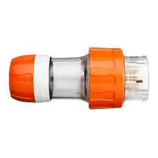 Clipsal - 56 Series, Straight Plugs - IP66, 500V 50A - 5 Round Pins, Electric Orange Clipsal - 56 Series, Straight Plugs - IP66, 500V 50A - 5 Round Pins, Electric Orange