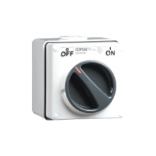 Clipsal - 56 Series Surface Switch 1 Gang, 3 Pole, 500VAC, 20A Resistant White Electric Clipsal - 56 Series Surface Switch 1 Gang, 3 Pole, 500VAC, 20A Resistant White Electric