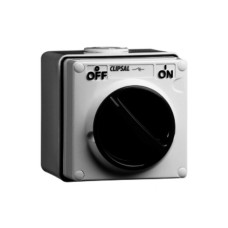 Clipsal - 56 Series Surface Switch 1 Gang, 3 Pole, 500VAC, 20A, with 2A control Circuit Switch Grey Clipsal - 56 Series Surface Switch 1 Gang, 3 Pole, 500VAC, 20A, with 2A control Circuit Switch Grey