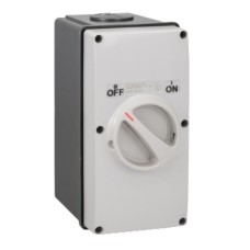 Clipsal - 56 Series Surface Switch 2 Gang, 3 Pole, 500VAC, 63A Grey Clipsal - 56 Series Surface Switch 2 Gang, 3 Pole, 500VAC, 63A Grey