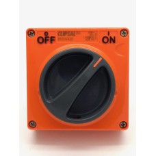 Clipsal - 56 Series Surface Switch 1 Gang, 4 Pole, 440VAC, 20A Resistant Orange Clipsal - 56 Series Surface Switch 1 Gang, 4 Pole, 440VAC, 20A Resistant Orange