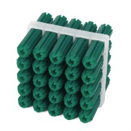 6.5mm x 30mm Green Wall Plugs (Frame of 25) 6.5mm x 30mm Green Wall Plugs (Frame of 25)
