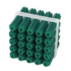 6.5mm x 25mm Green Wall Plugs (Frame of 25pcs) 6.5mm x 25mm Green Wall Plugs (Frame of 25pcs)